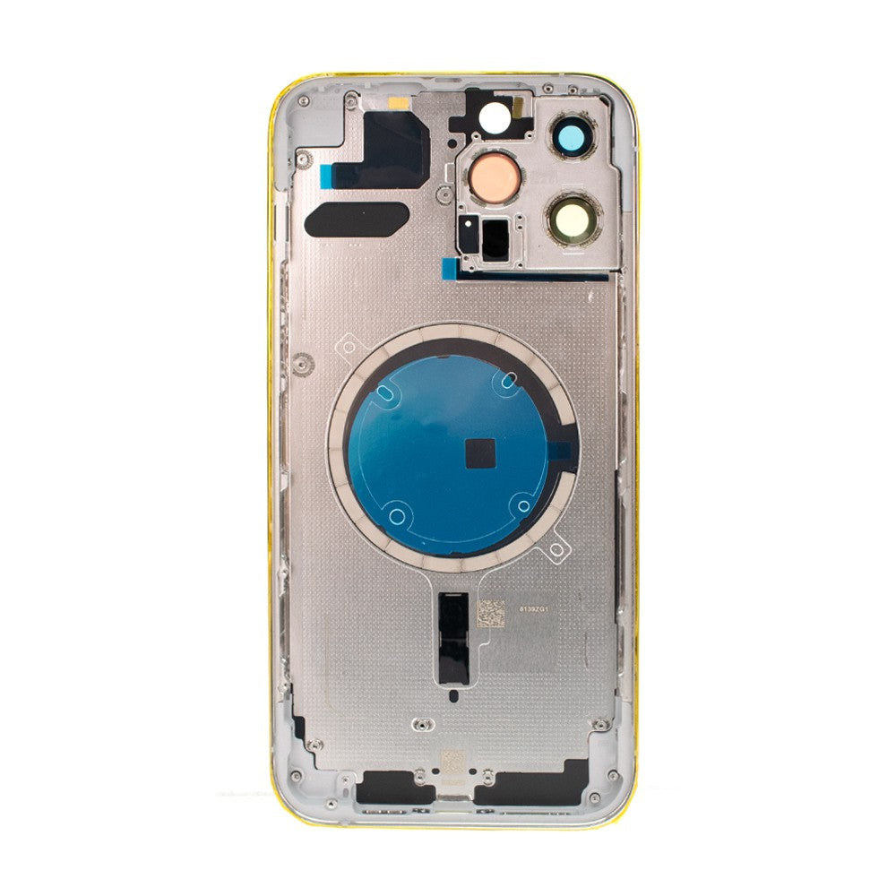 Rear Housing for iPhone 13 Pro Max (NO LOGO)-White Rear Housing for iPhone 13 Pro Max (NO LOGO)-White